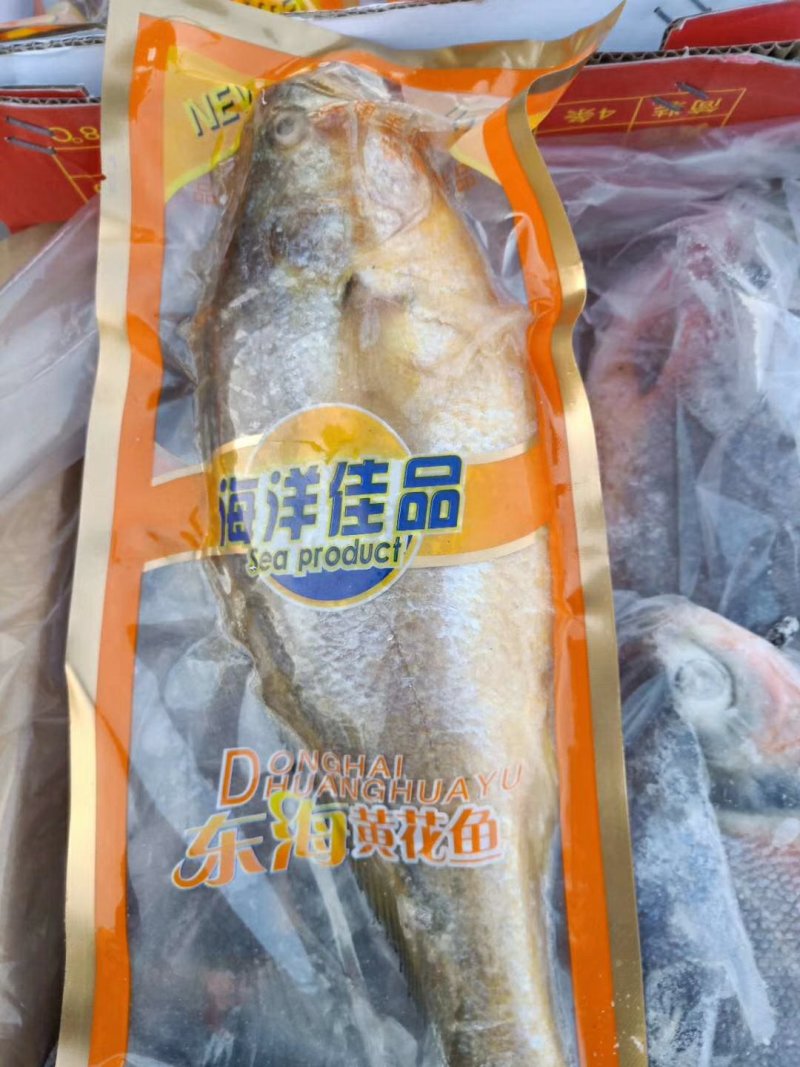 冻鱼，黄花鱼