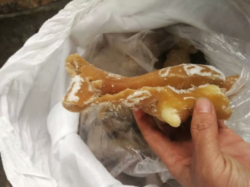熟牛腿皮带小脚瓣水分少