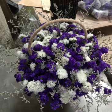 干花勿忘我水晶草情人草