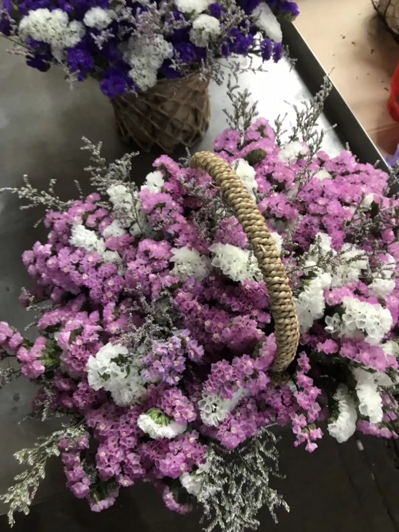 干花勿忘我水晶草情人草