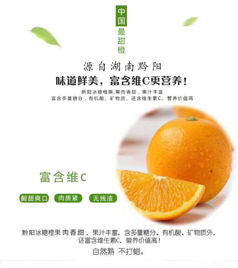 黔阳冰糖橙