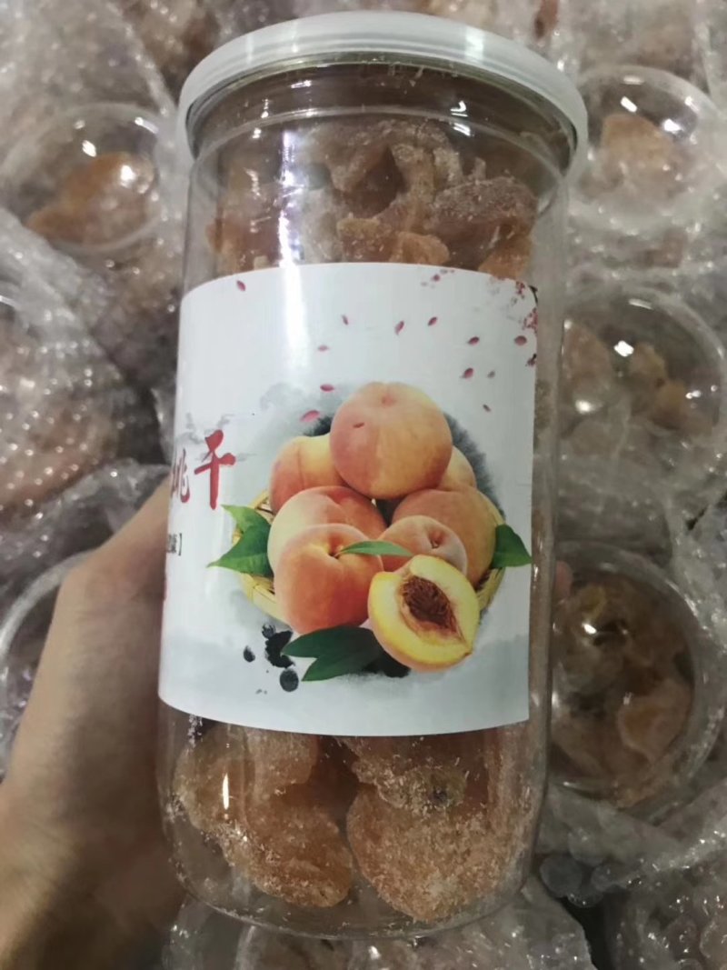 厂家直销水蜜桃干，新鲜的水果干，办公室休闲食品