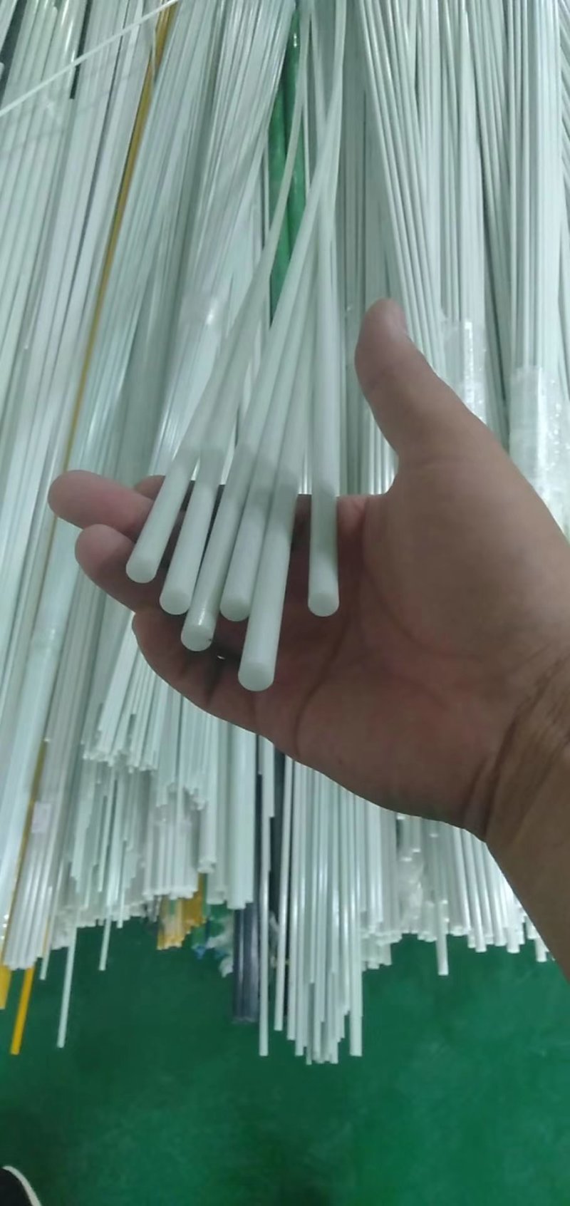 拱棚杆农用骨架支架支撑杆玻璃纤维杆小拱棚拱杆