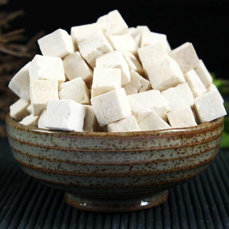 茯苓无硫岳西茯苓精选茯苓块安全可食用可打粉