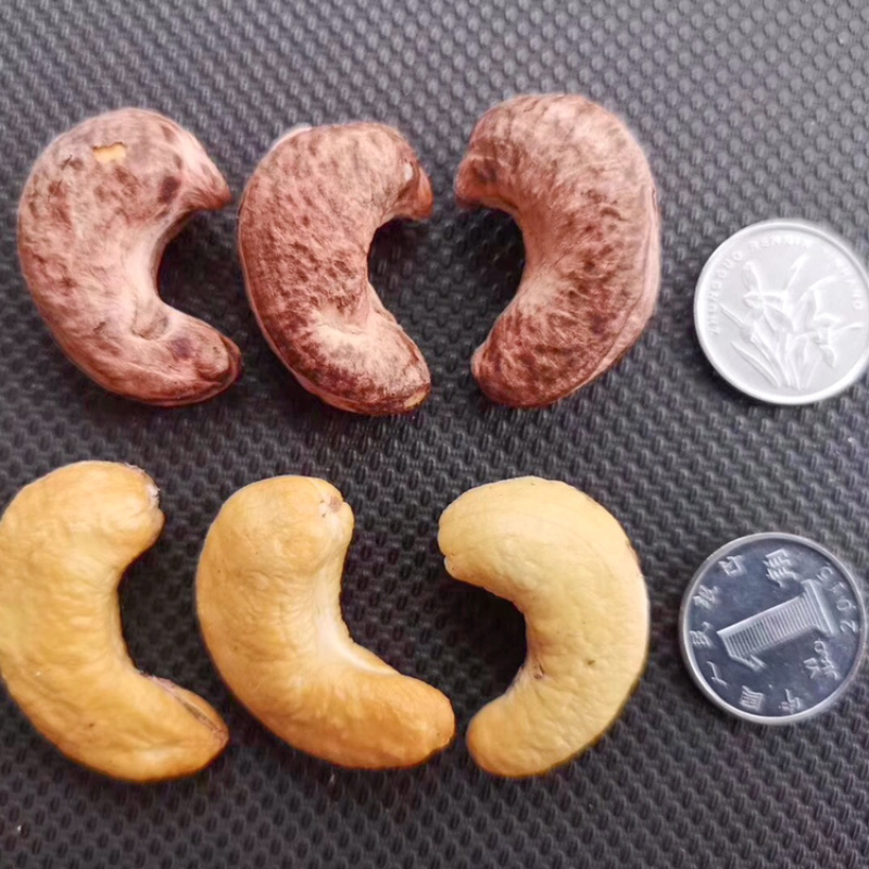 越南带皮腰果大颗粒A+盐焗腰果370克/盒包邮