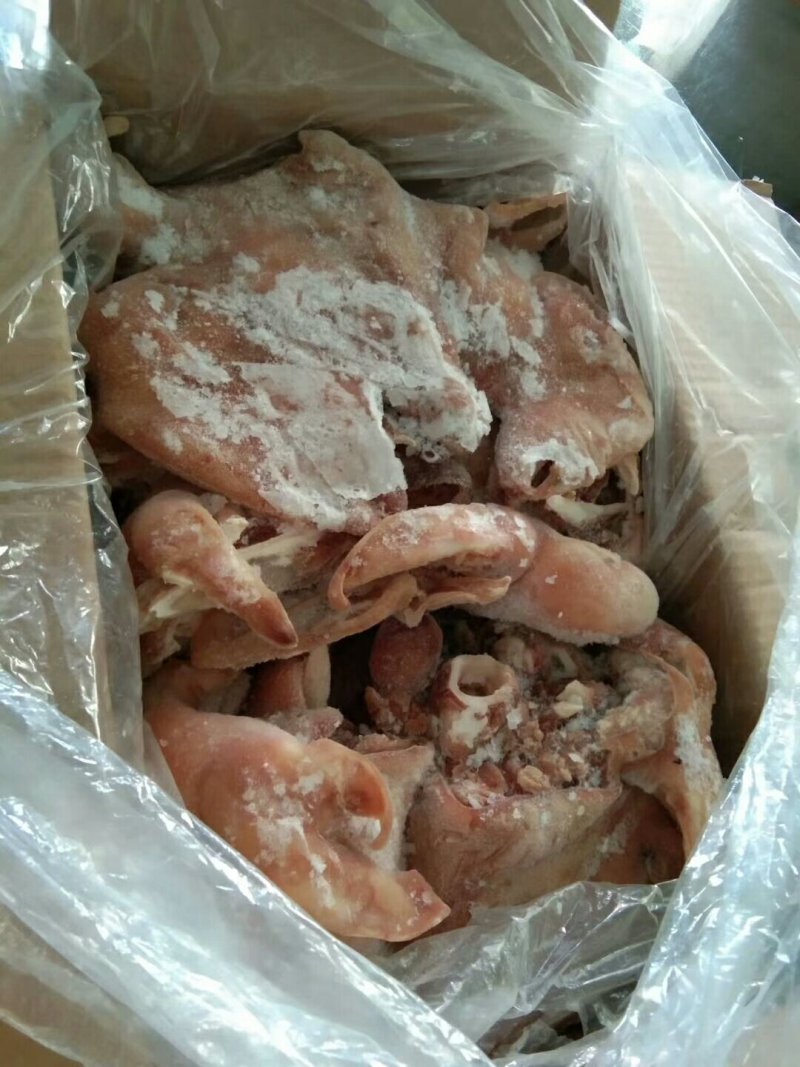 羊头肉，羊头干净，瘦度高