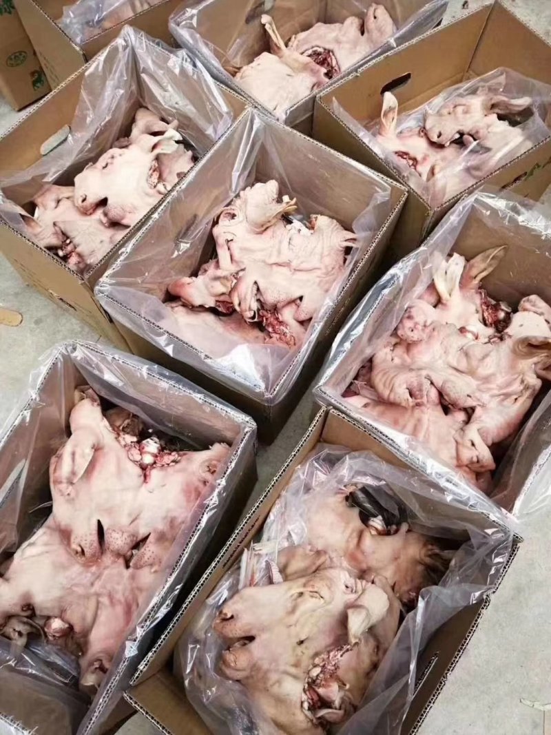 羊头肉，白羊头肉干净，去骨，水分少