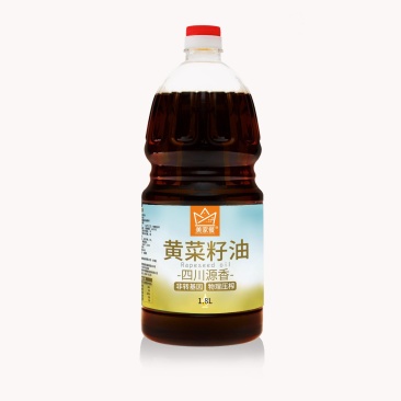 美家餐丨黄菜籽油1.8L电商一件代发