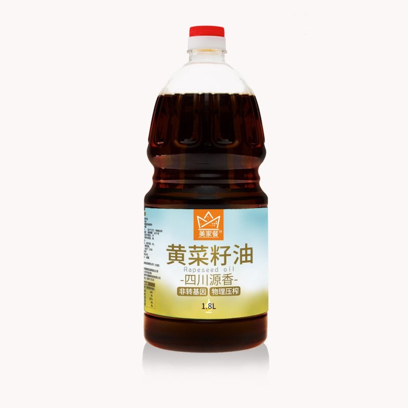 美家餐丨黄菜籽油1.8L电商一件代发