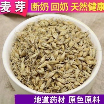 生麦芽炒麦芽无硫正品净货无杂质品质保证