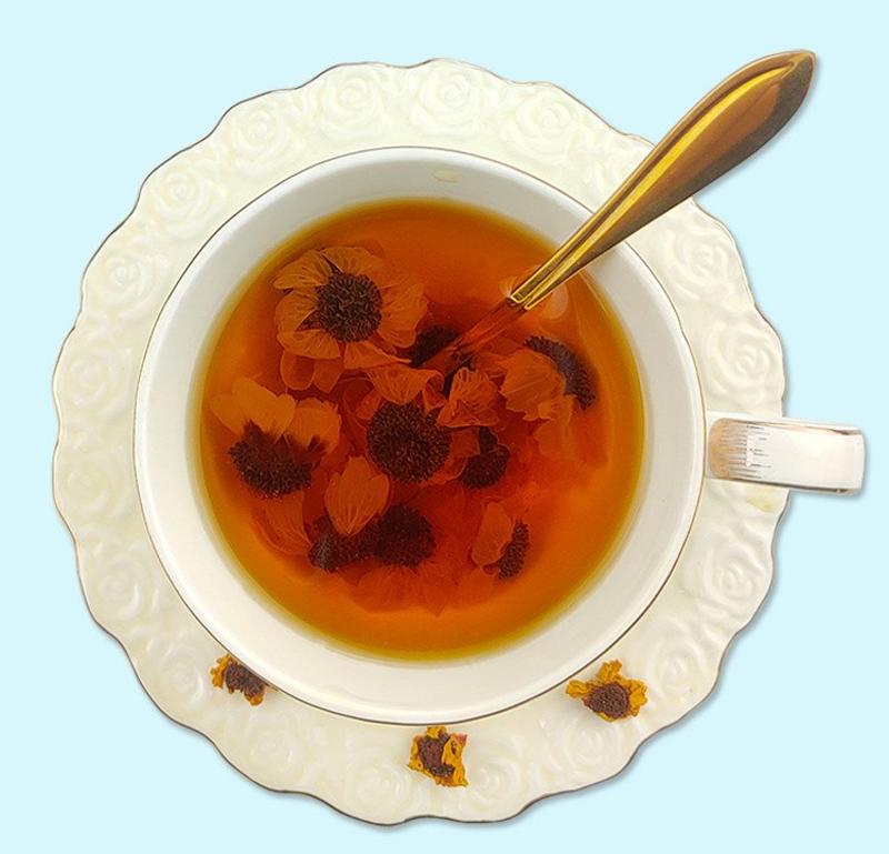 特级原产地新疆昆仑雪菊野生花茶血菊养生茶一件代发