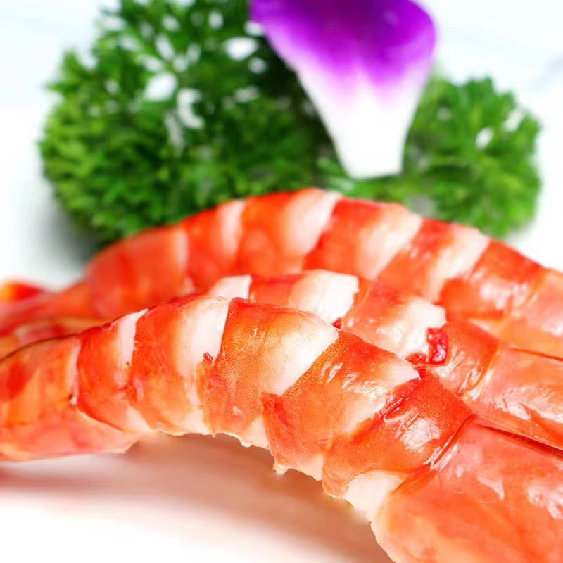 越南野生黑虎虾450克/盒15-20条