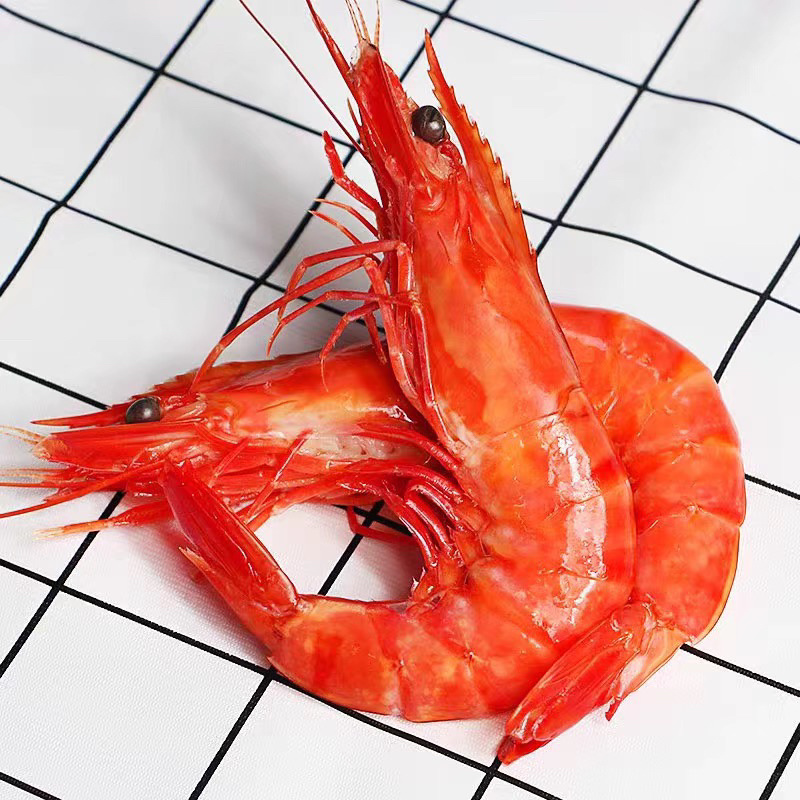 越南野生黑虎虾450克/盒15-20条