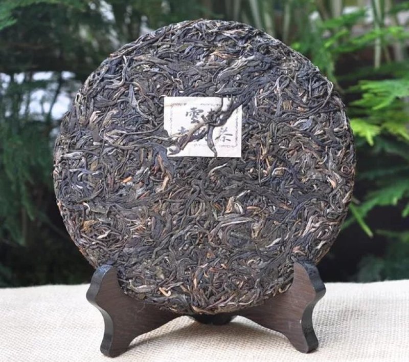 云南普洱茶景迈古树茶生茶357克