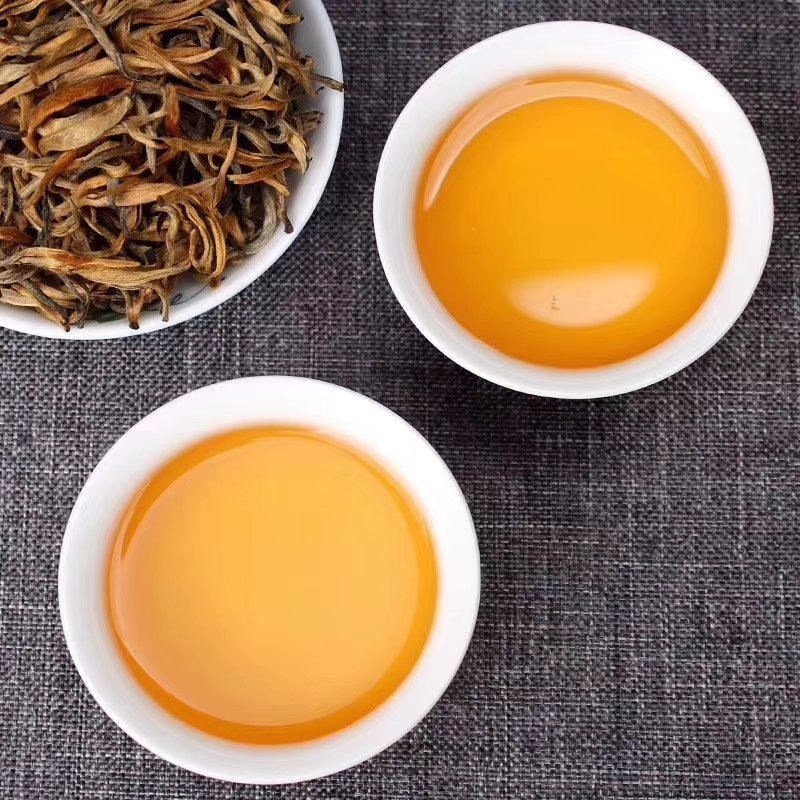 云南滇红红茶大金芽散茶，支持大货批发