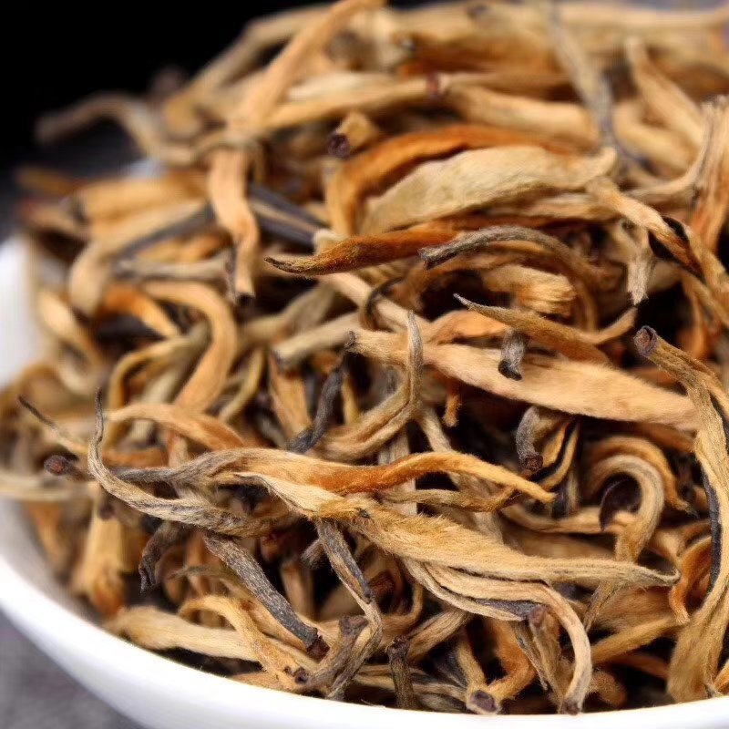 云南滇红红茶大金芽散茶，支持大货批发