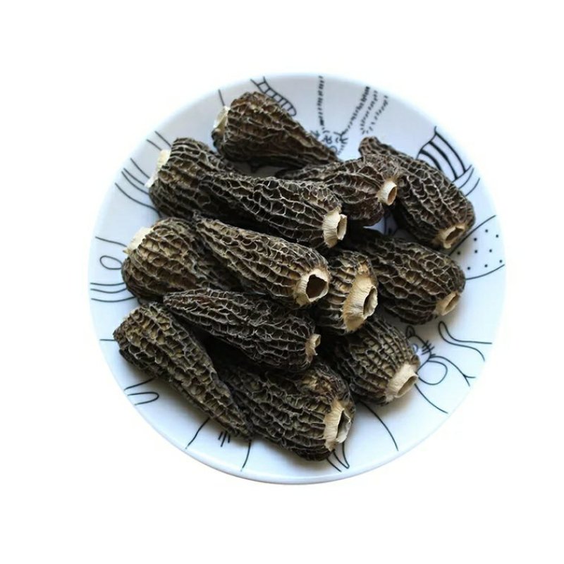 羊肚菌本款羊肚菌的区别是剪脚的不带柄的，就是剪掉羊肚菌的
