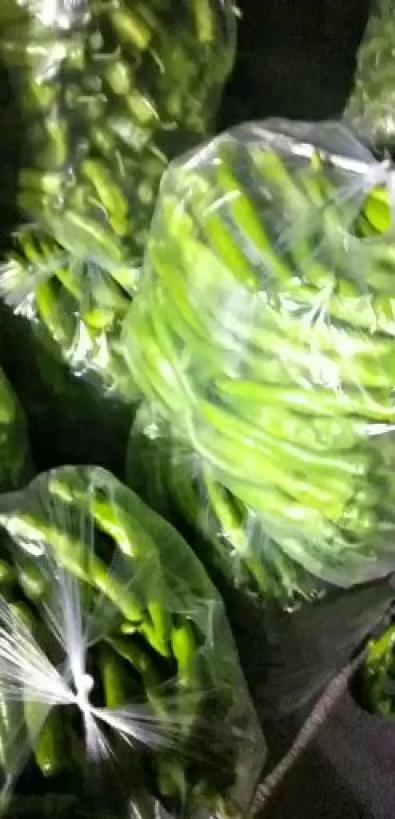 黄皮尖椒，色泽鲜艳，有弯有直五到二十左右公分