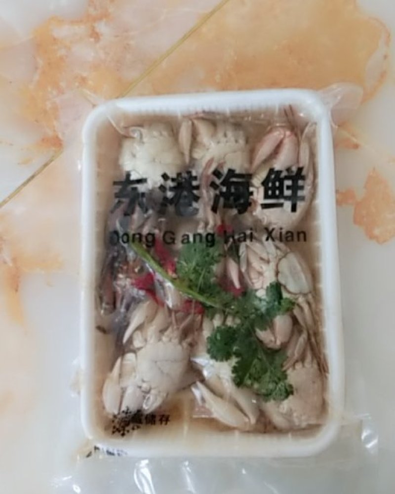 花盖蟹750克公母混装九头
