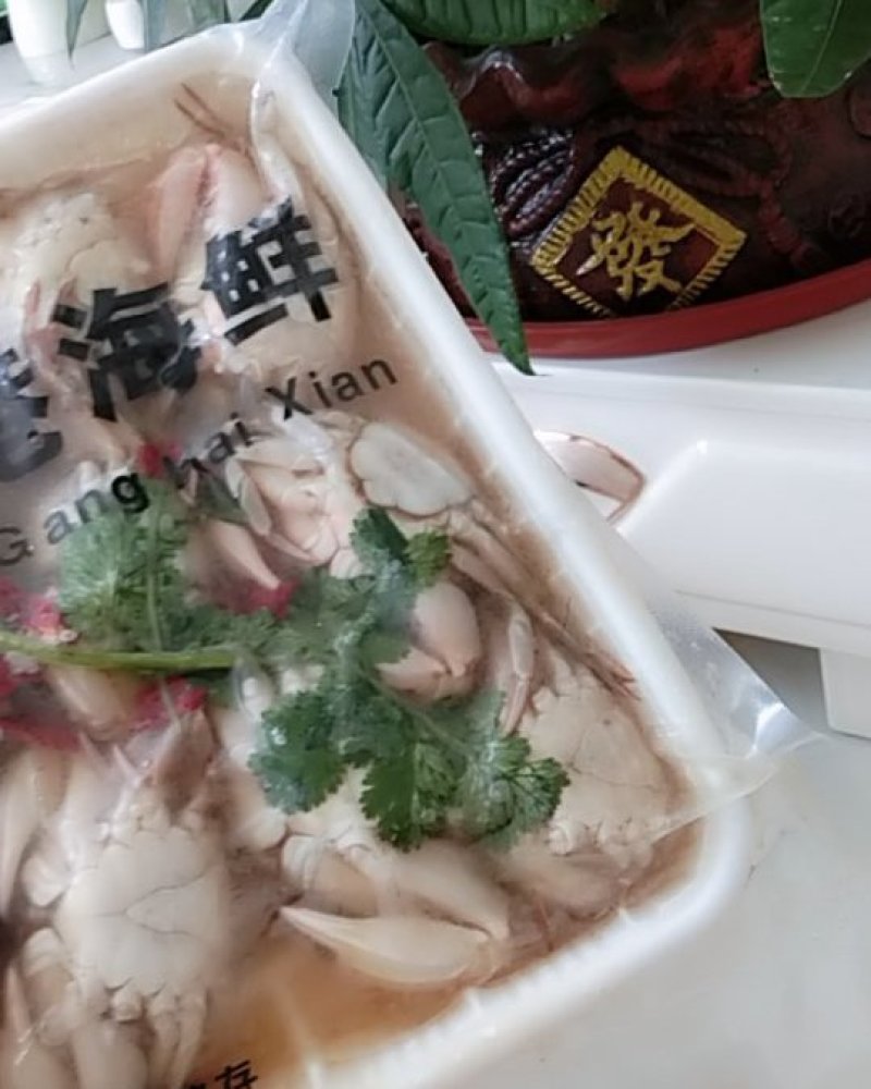 花盖蟹750克公母混装九头