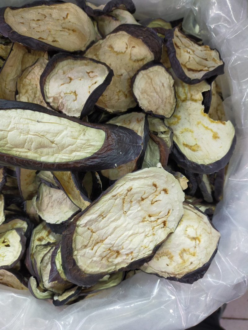 茄子干〈紫色绿色〉脱水干货～质量好