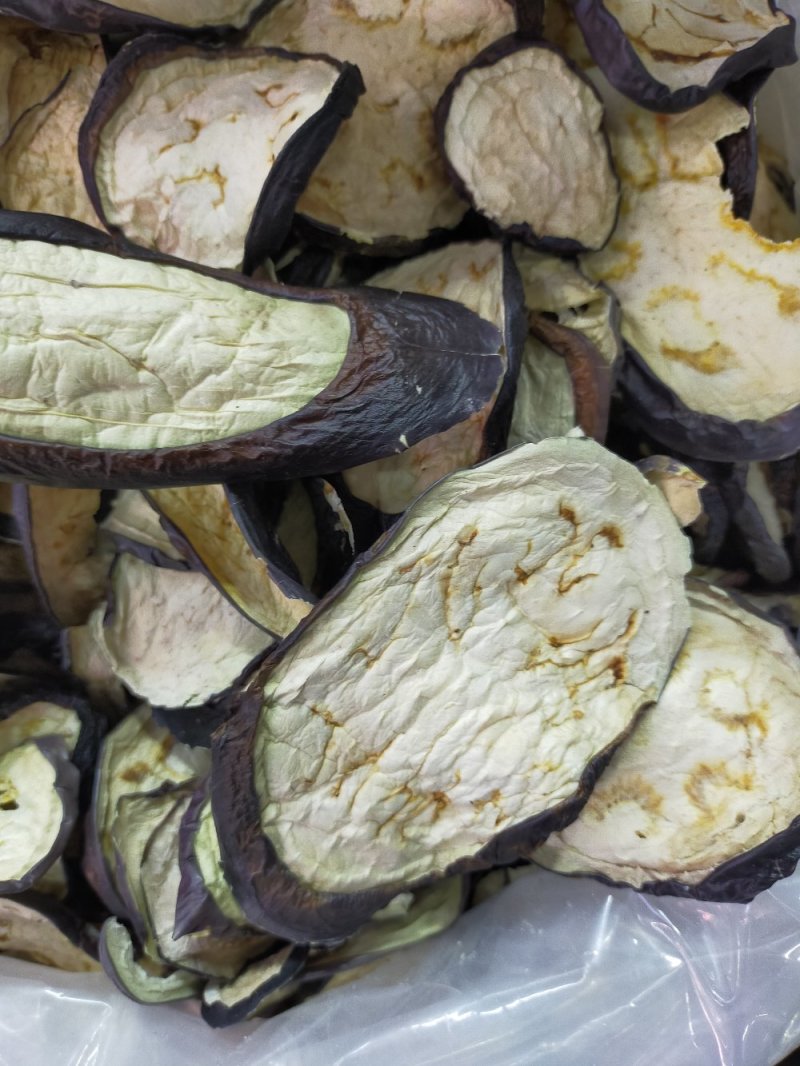 茄子干〈紫色绿色〉脱水干货～质量好