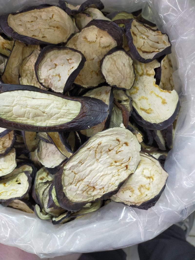 茄子干〈紫色绿色〉脱水干货～质量好