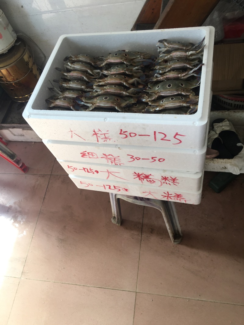 各种规格三点蟹