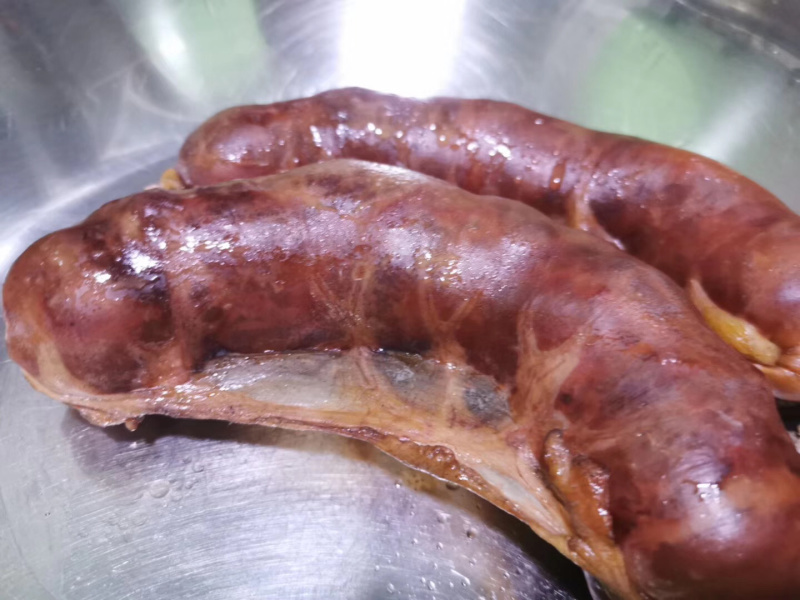 新疆伊犁哈萨克美食正宗大块肉熏马肠熏马肉肋条肠包邮