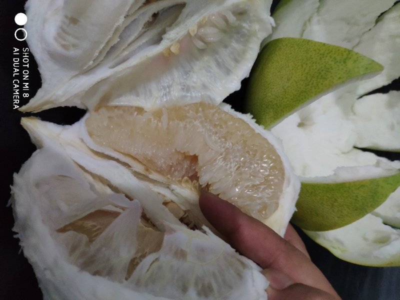 琯溪蜜柚，水分足，久放不干水分