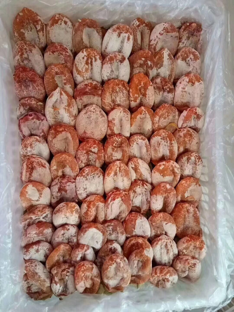 正宗富平柿饼天然着霜
