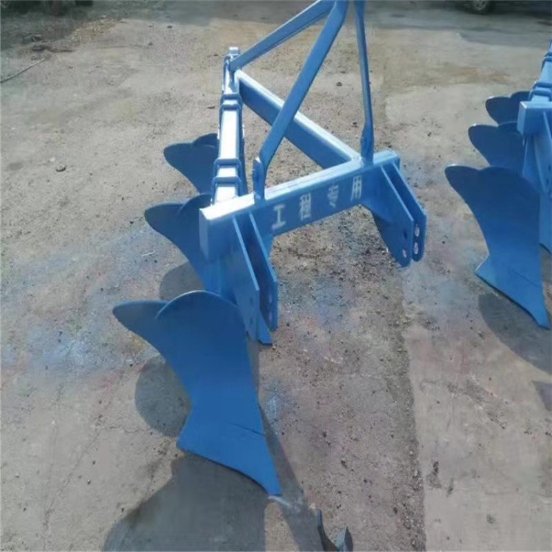 双铧犁小型犁子轻型犁250四轮带的翻地犁液压翻转犁