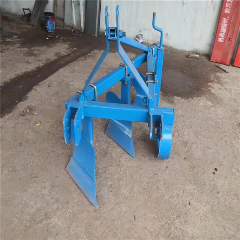 双铧犁小型犁子轻型犁250四轮带的翻地犁液压翻转犁