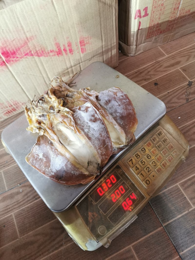 A1淡干墨鱼，淡干大墨鱼产地直销