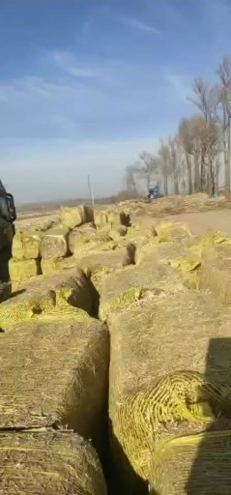 谷草草块玉米秸秆草块