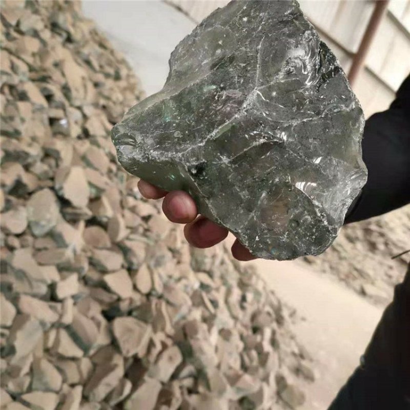 现货供应透明玻璃砂染色玻璃砂喷砂装饰用玻璃砂玻璃微沙