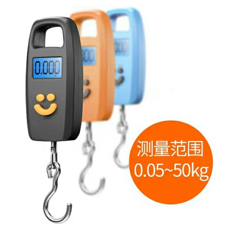 远驰迷你称重电子称手提秤50kg电子秤便携式手提称挂钩