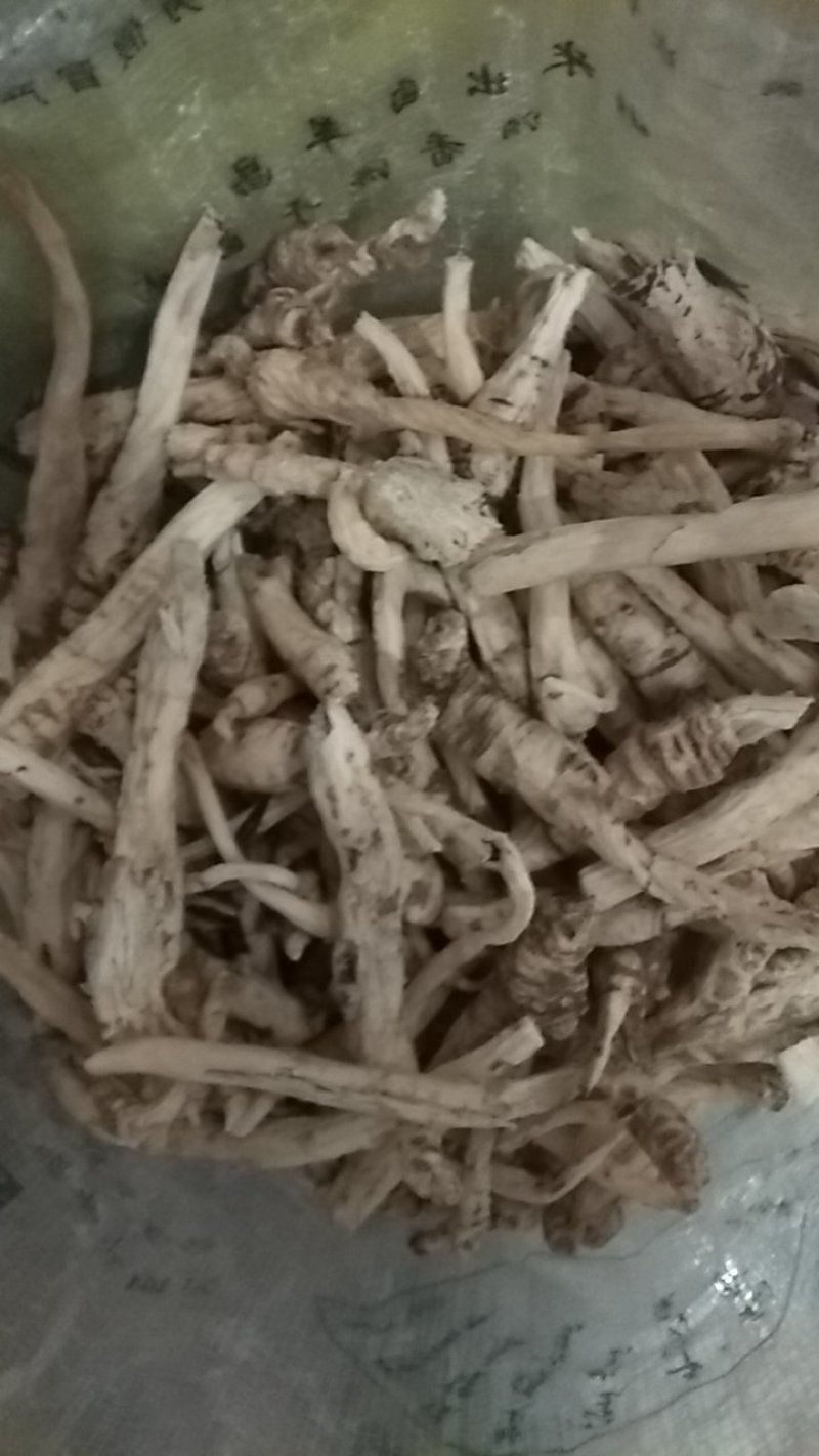 南沙参干货，纯野生，颜色好