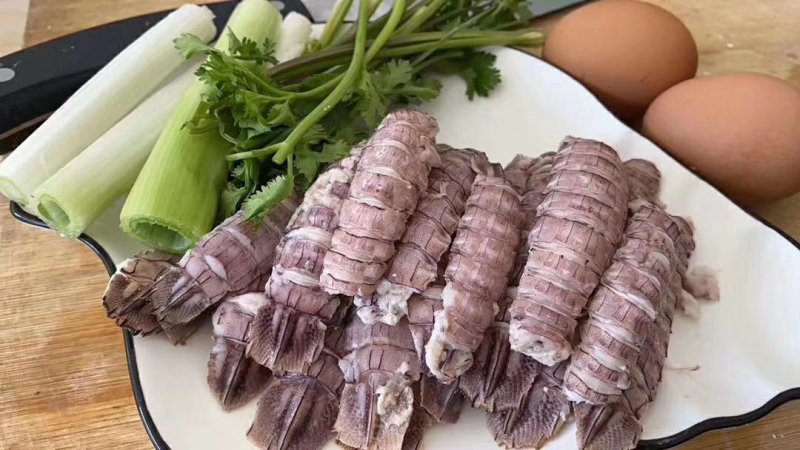 渤海弯爬虾肉皮皮虾肉虾爬子赖尿虾琵琶虾包饺子肉