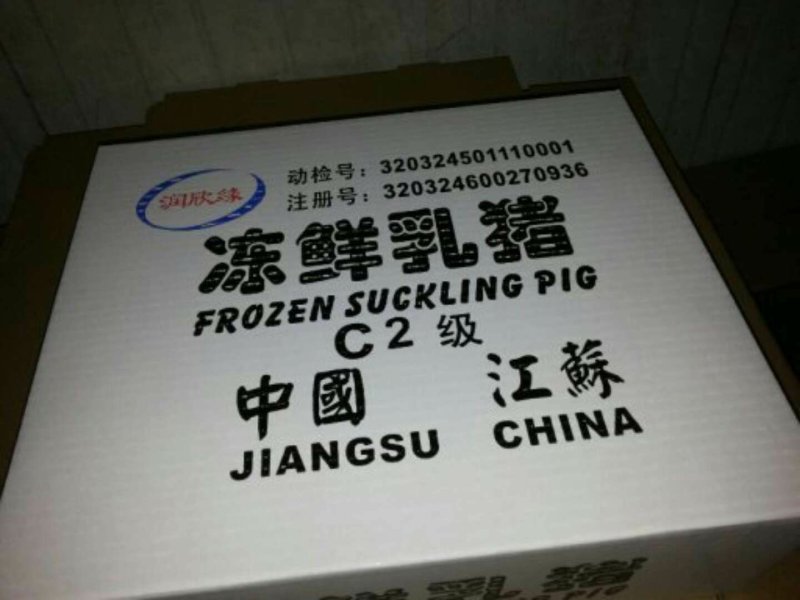 小耳朵乳猪冷冻烤乳猪优质批发，3头以上包邮