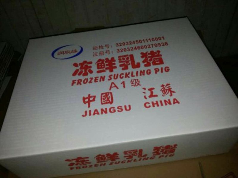 小耳朵乳猪冷冻烤乳猪优质批发，3头以上包邮