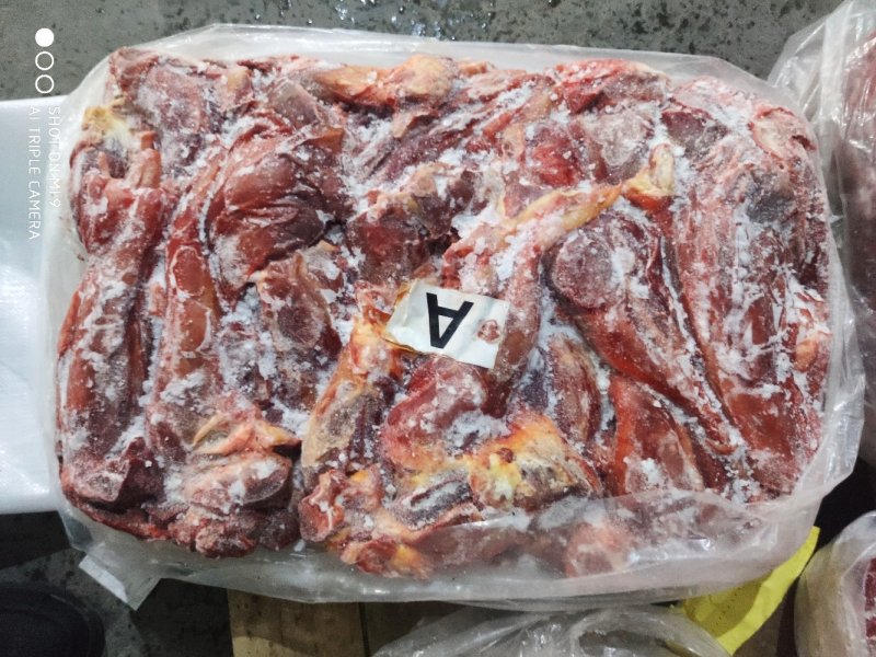 马后腿正关蒙古国定装马肉五分体后腿肉剔骨马肉