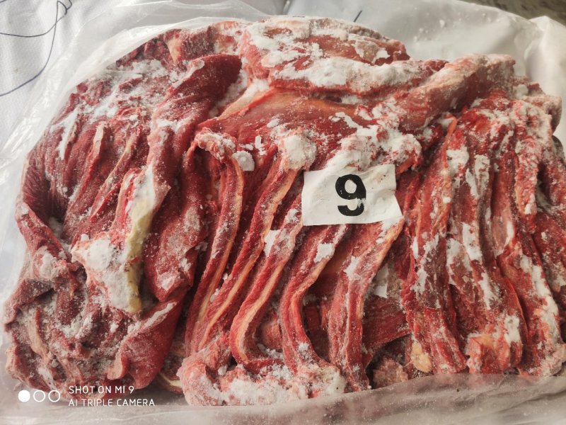 马肋条正关蒙古国马肉肋条五分体定装剔骨马肉扒皮