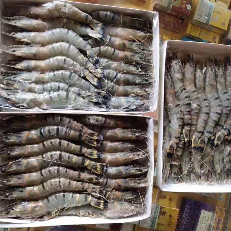 大越南黑虎虾秒杀3盒一件代发