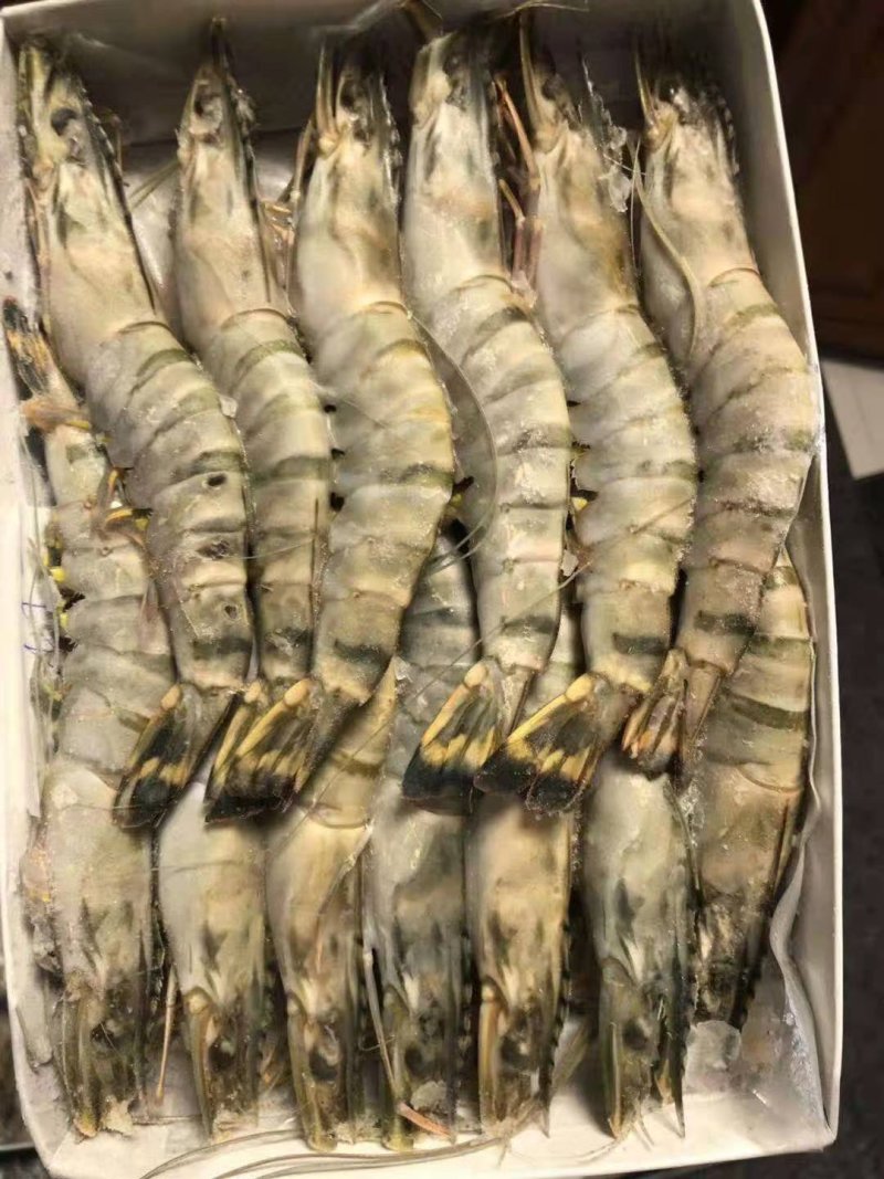 大越南黑虎虾秒杀3盒一件代发