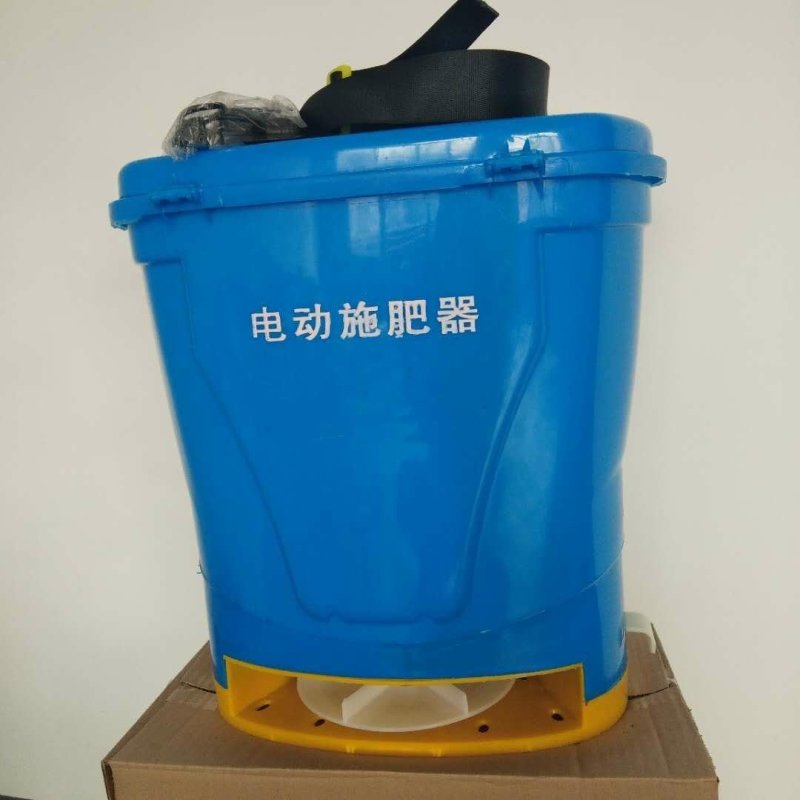 新型便携式电动施肥器养殖场专用电动鱼塘投饵机