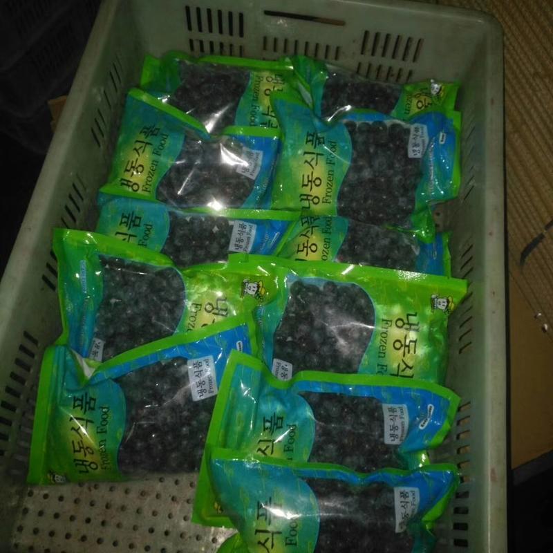 鲜果速冻蓝莓浆果大果粒蓝莓果黑龙江发货大量批发零售