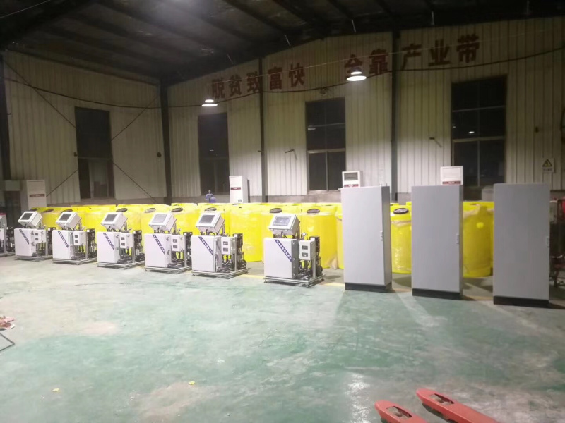 三通道智能比例施肥机定时定量精准施肥