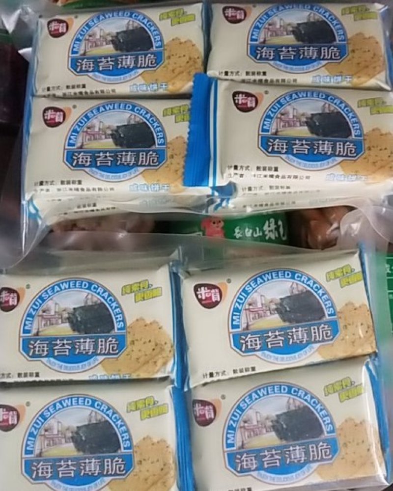 海苔饼干