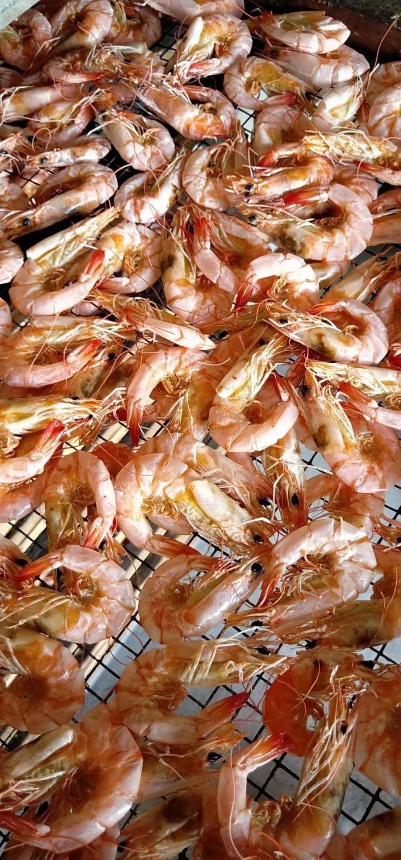 烤虾白虾虾干35条烤虾海鲜干货干货即食虾干